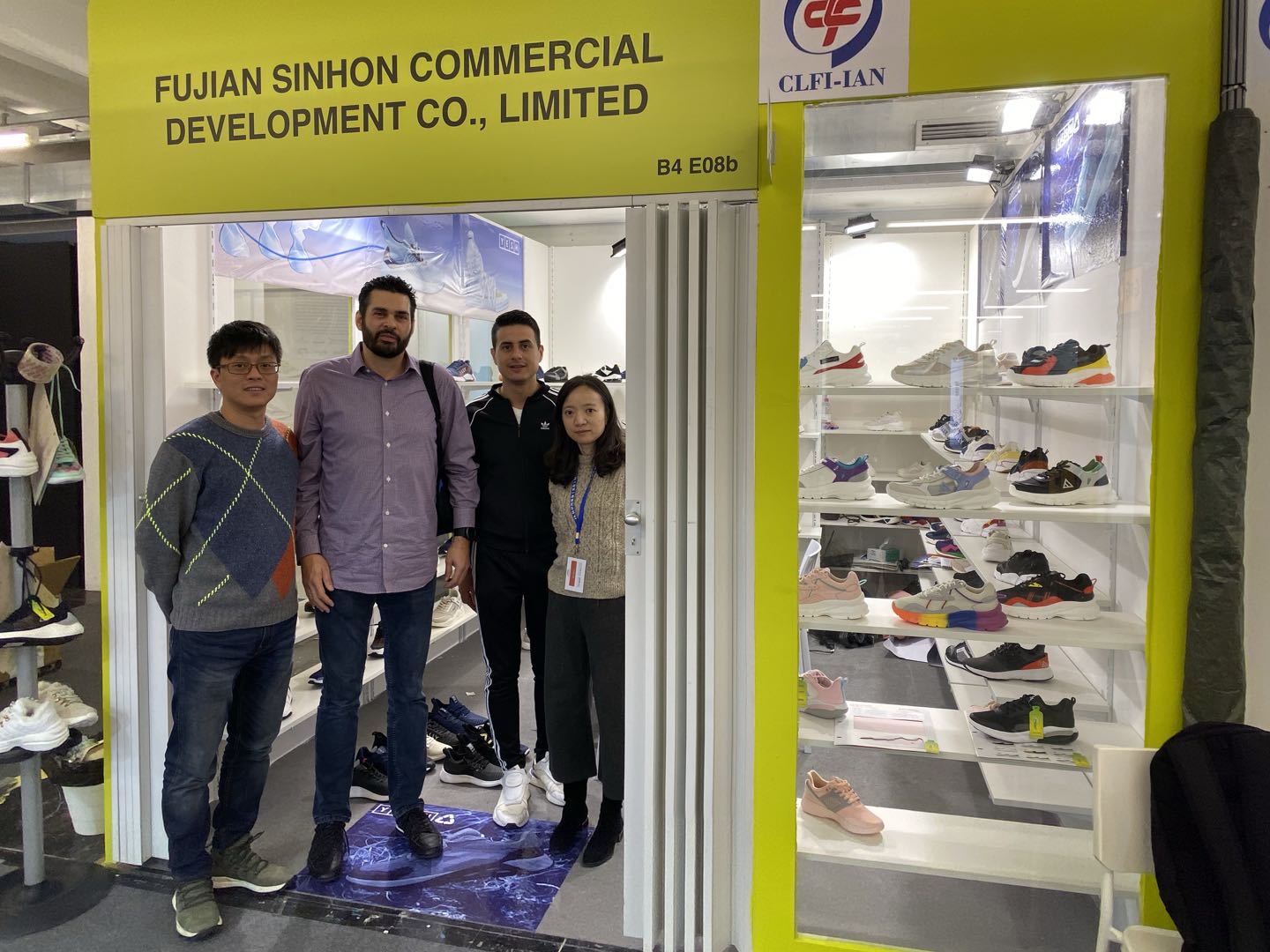 Footwear industry exhibition